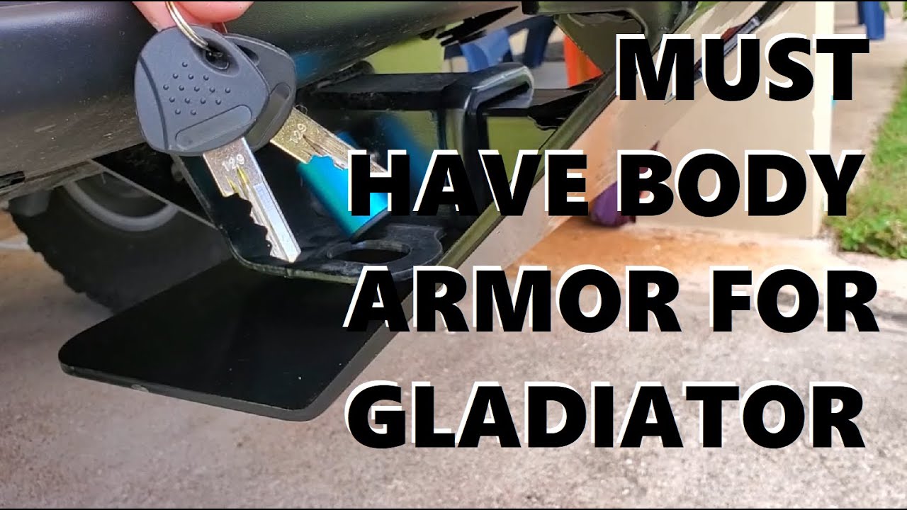 Is it a skid, recovery point, or a step? Jeep Gladiator Body Armor Curt Hitch Lock