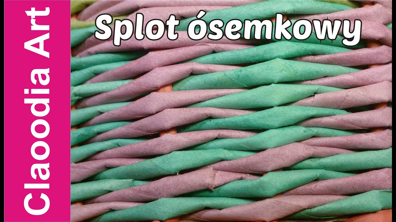 Восьмиштырьковый ткать, плетеный бумага