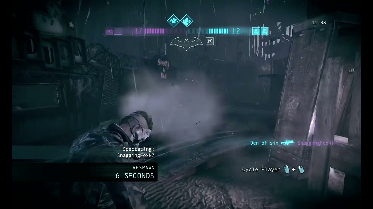 SPECIAL EPISODE of Batman Arkham Origins Online the No Detective/Enhanced vision challenge