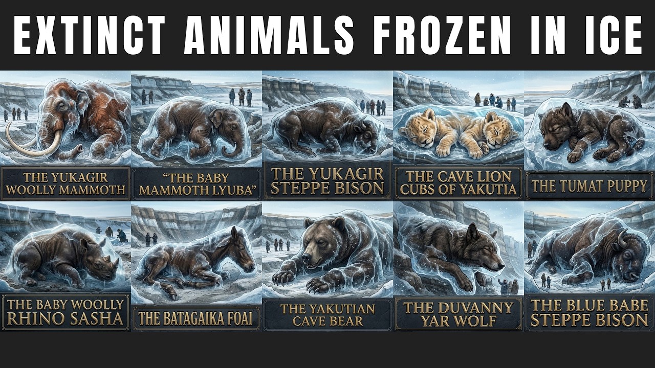 10 Extinct Animals Found Perfectly Preserved That Science Still Can’t Explain