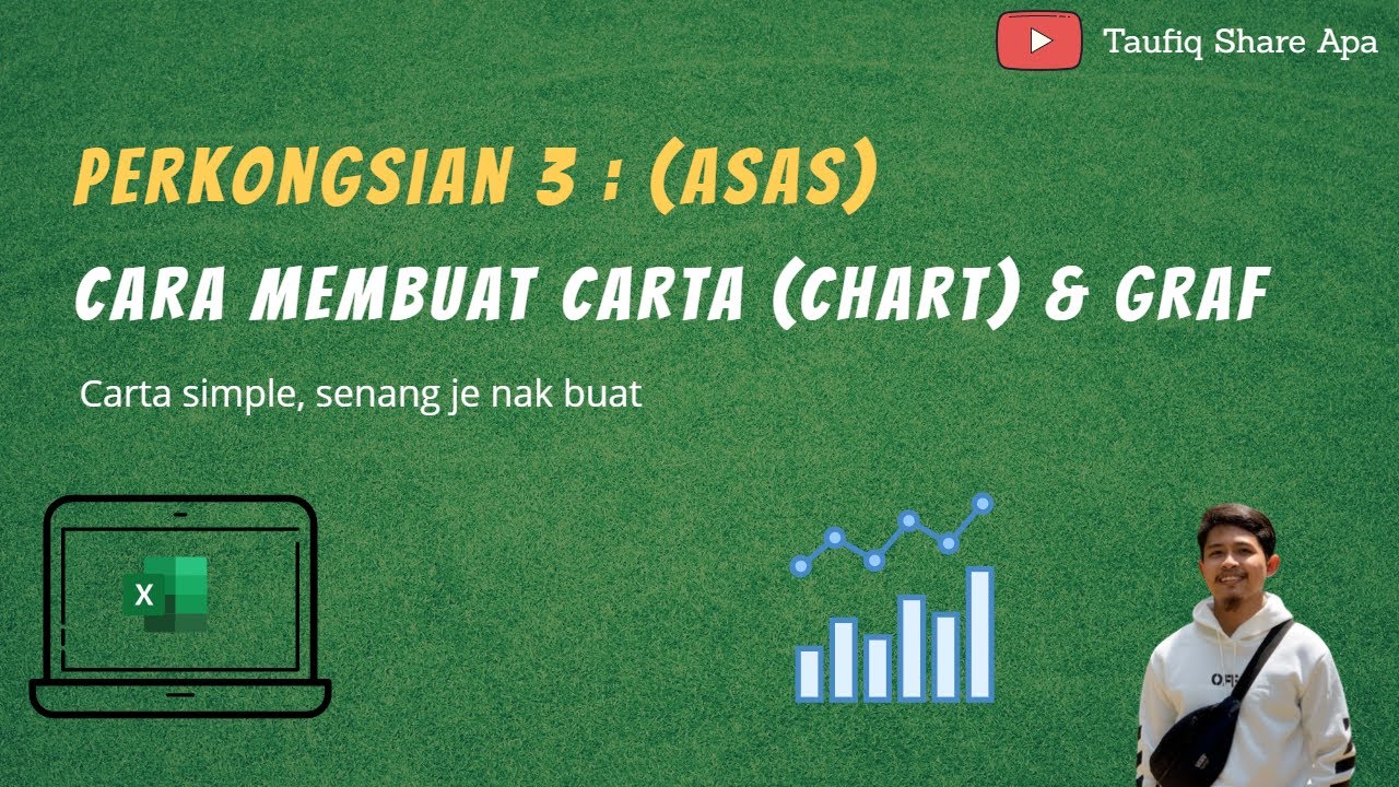 Cara Membuat Graf & Carta di Excel : Asas Microsoft Excel 3