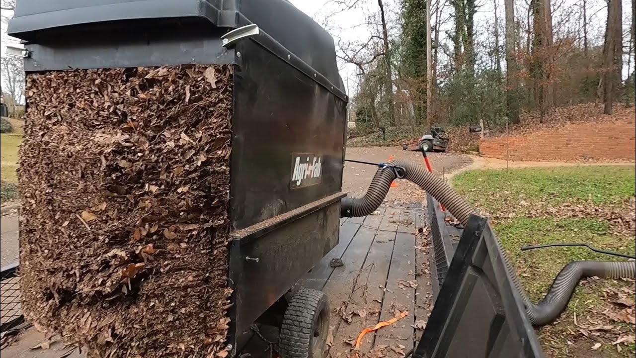 Мои мысли о пылесосе для листьев AgriFab…🤔