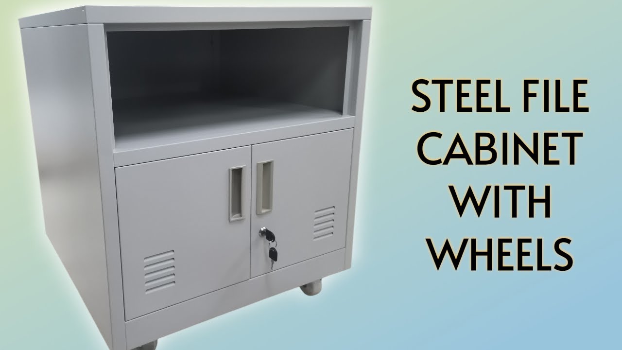 Steel File Cabinet With Wheels HOW TO ASSEMBLE