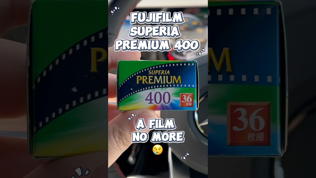 Fuji Superia Premium 400 - gone but not forgotten 😢🫡 #35mmfilm #filmcamera #nikonf5 #fujifilm