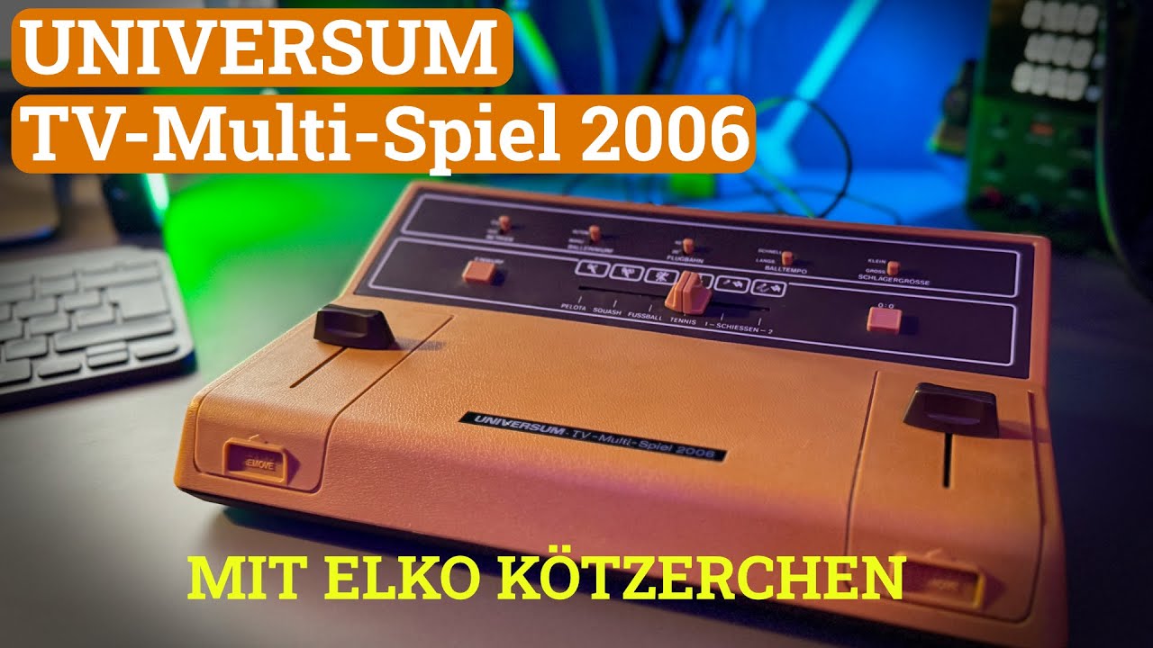 UNIVERSUM TV-Multi-Spiel 2006: Elko-Siff 🤢 & RF ➡️ HDMI