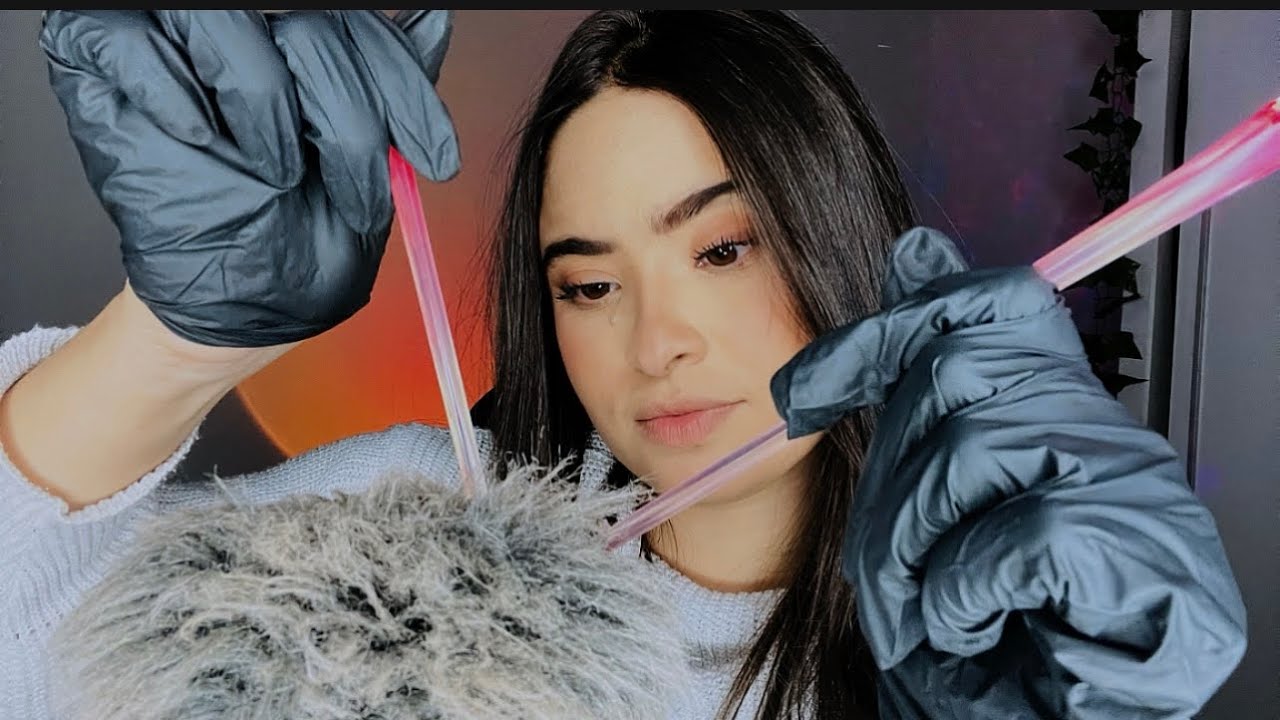 ASMR: TRICOLOGISTA EXAMINADO SEU COURO CABELUDO (voz suave)💆🏻‍♀️💤