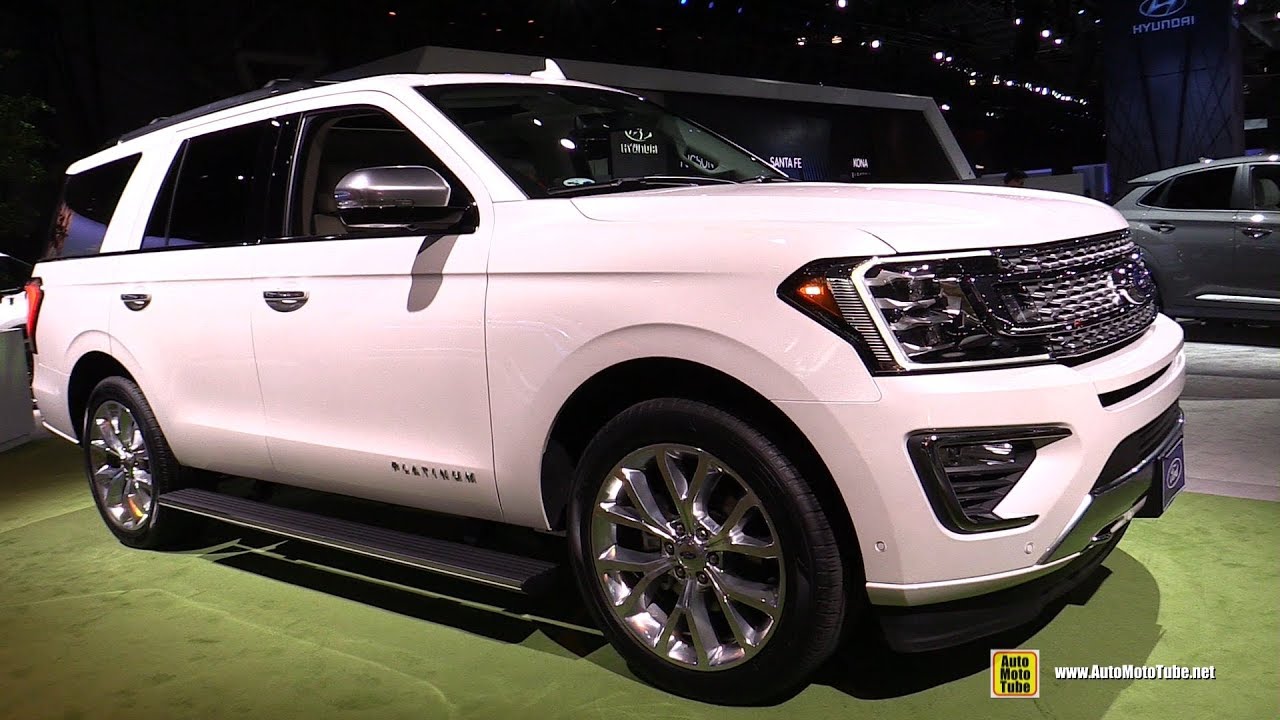 2018 Ford Expedition Platinum - Exterior and Interior Walkaround - 2018 New York Auto Show