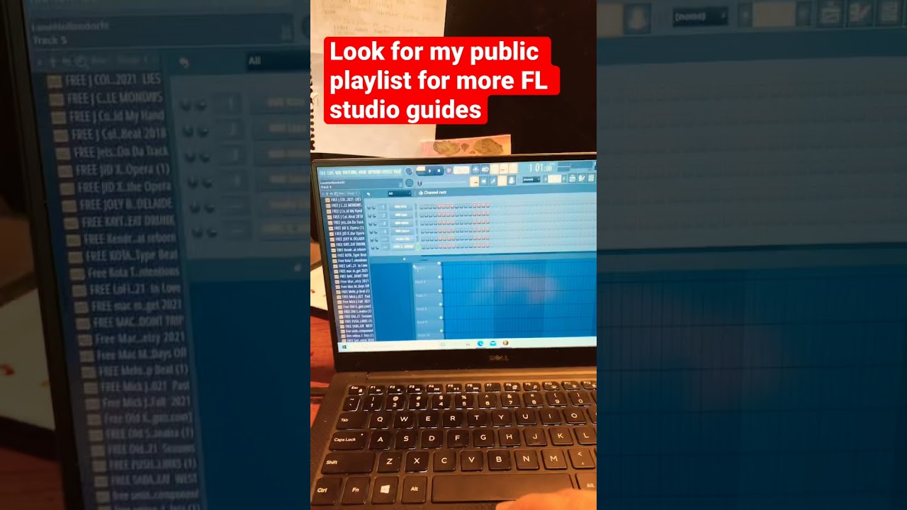 FL Studio. How to import beats