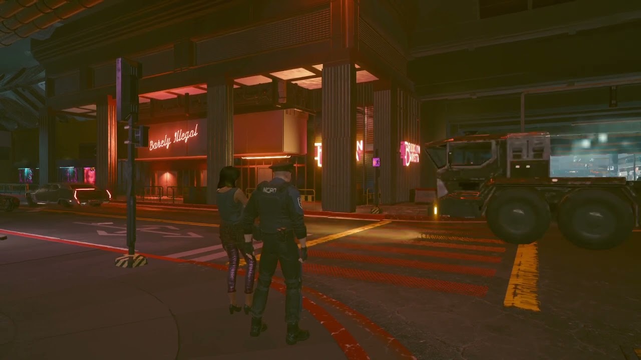 Peoplewatching only stream, relaxing atmospheric cyberpunk vibe ambient asmr 10+ hour