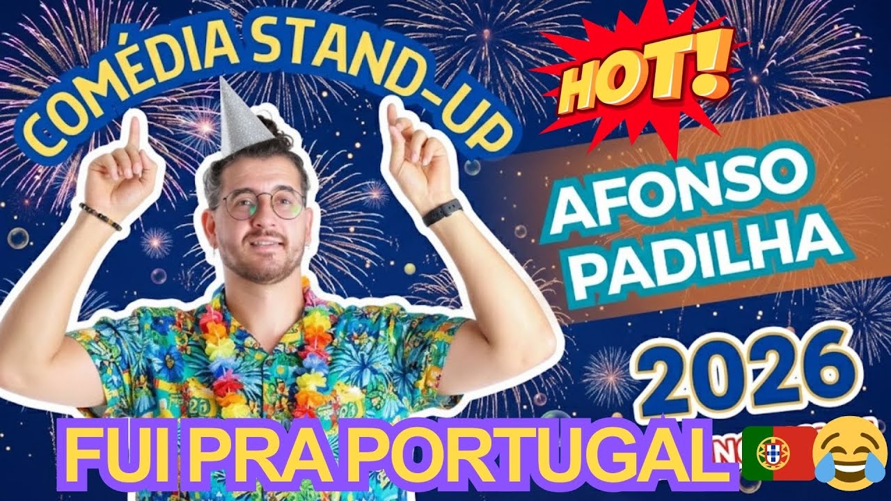 Afonso Padilha: O Dia Que Fui Pra Portugal 😂🇵🇹 | Stand Up