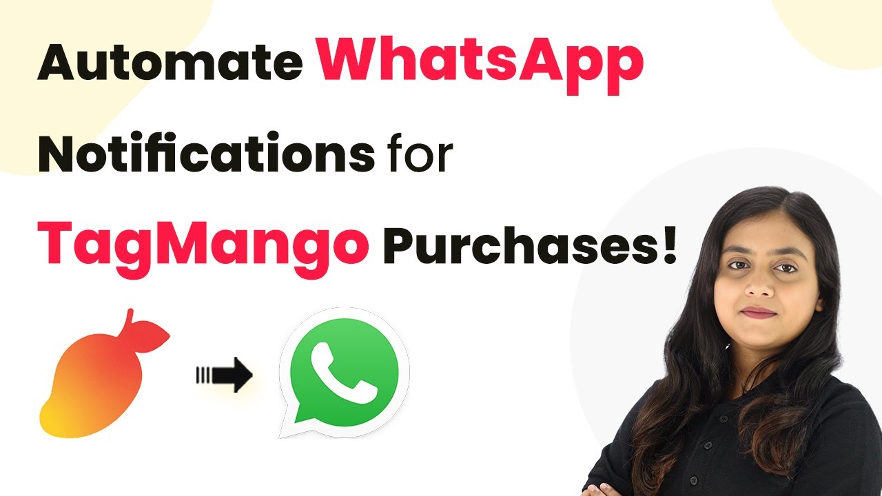 How to Automate WhatsApp Notifications for TagMango Purchases!