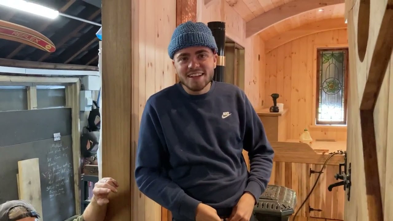 Shepherds Hut Building by Emile and Martyn, The Wagon Workshop