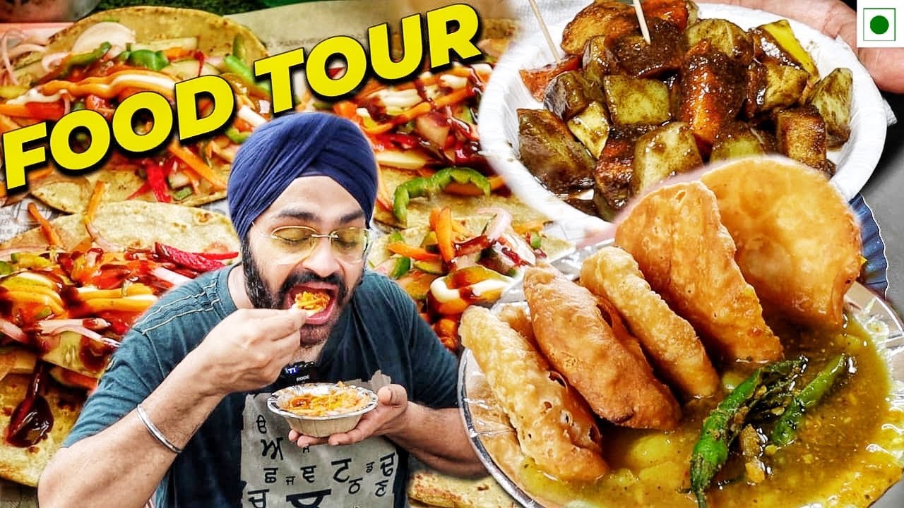 तिलक नगर  Street Food Tour in West Delhi