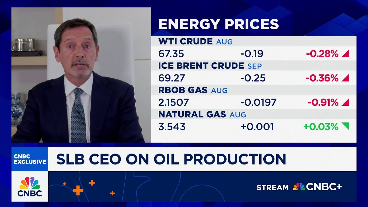 Optimistic, confident that oil market will remain resilient, says SLB CEO Olivier Le Peuch