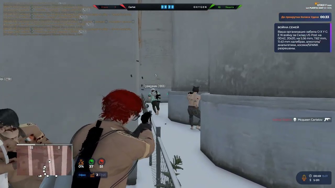 Мои руки в кровь.. @GTA5RP