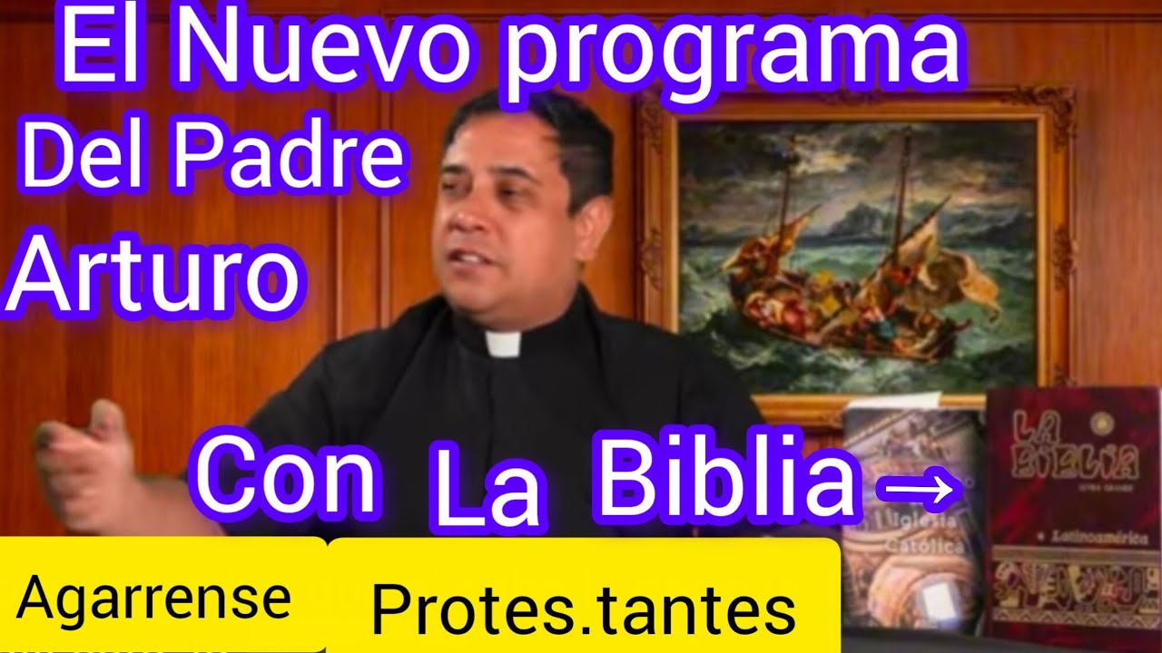 DE QUE SE TRATA EL NUEVO PROGRAMA DEL PADRE ARTURO CORNEJO? ESTA CON BIBLIA EN MANO, AGUAS PASTORES🚨