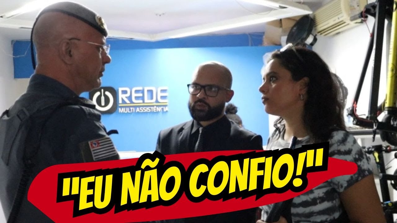 ABSURDO!! YASMIN YASSINE TEM DIREITOS VIOLADOS EM ASSISTÊNCIA TÉCNICA  E POLÍCIA MILITAR É ACIONADA!