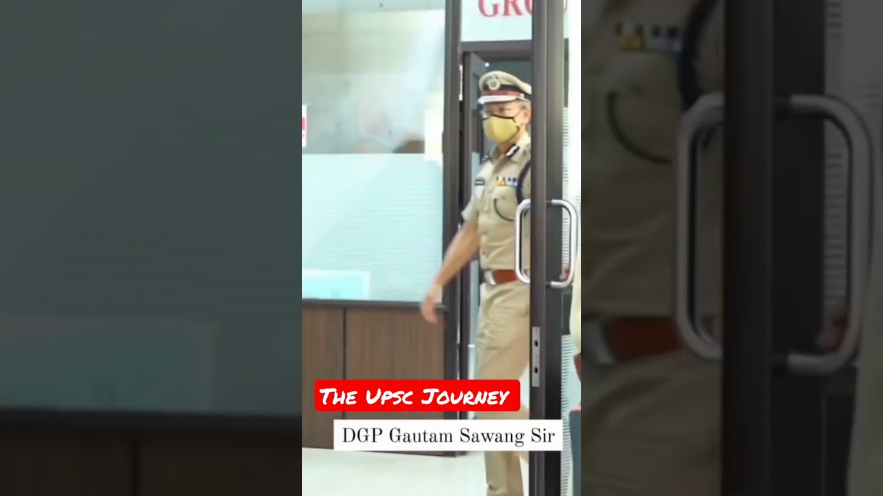 🔥Ips Grand Entry 🔥DGP Goutam Sawang Sir😎#upsc #ias #ips #indianpolice #ssc #vardilover