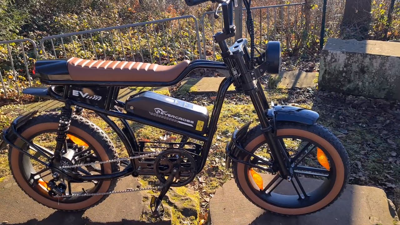 Super Retro EVERCROSS EK30 20 x 4 Zoll Fat Tires E-Bike 4K Video