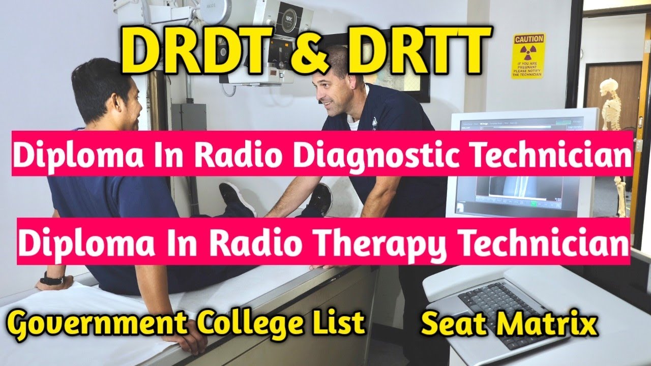 DRDT & DRTT TN Government College & Seats Tentative matrix | Paramedical Diploma Course List