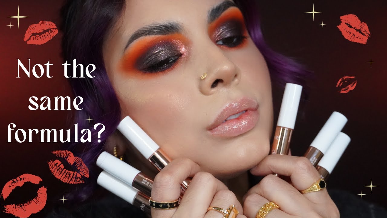 Tarte Maracuja Juicy Lip Plump Shimmer Glass Swatches!