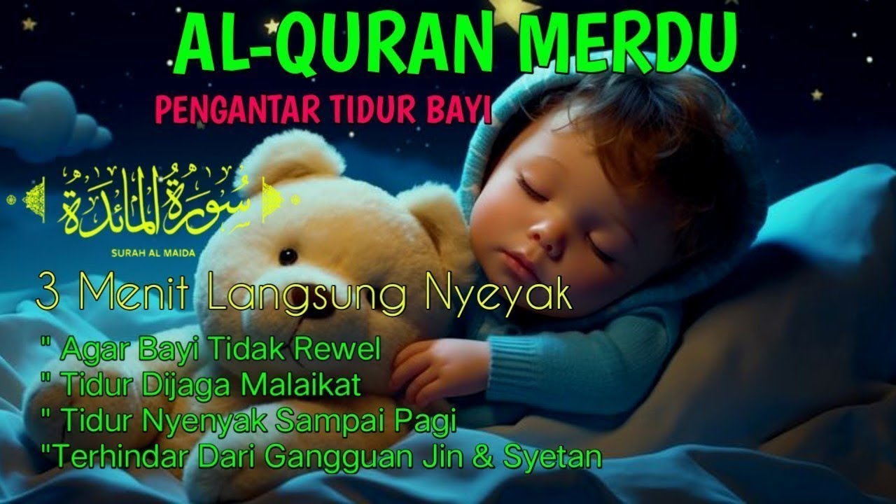 MOROTTAL MERDU, SURAH AL MAIDAH PENENANG HATI & FIKIRAN, PELINDUNG DARI GANGGUAN JIN & SYETAN