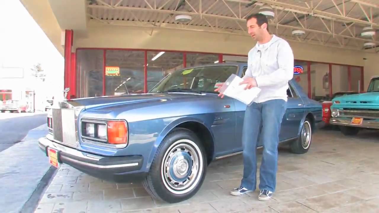 1982 Rolls Royce Silver Spirit for sale with test drive, driving sounds, and walk through video