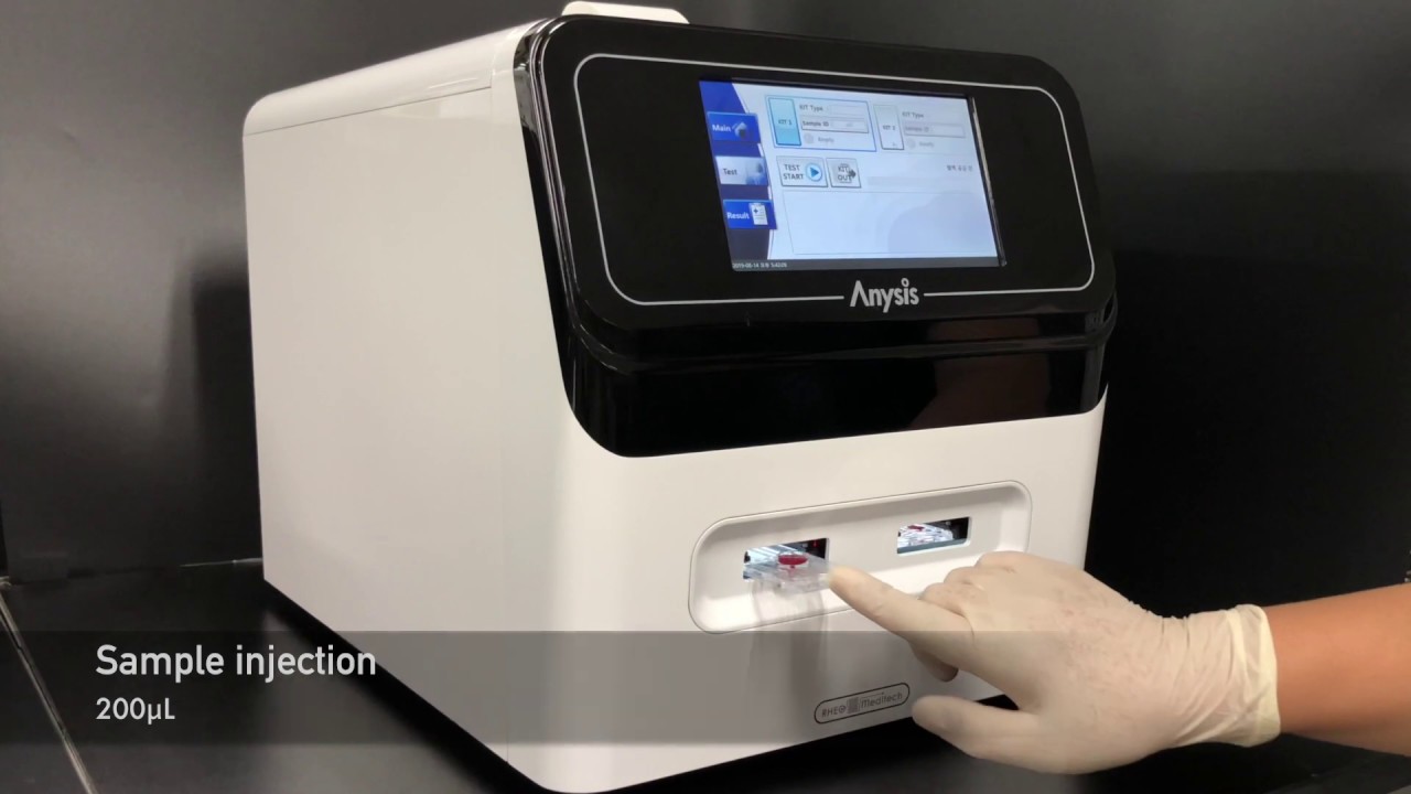 Platelet function test test kit demo