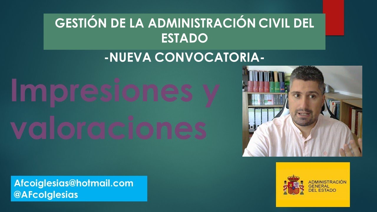 Convocatoria GACE: Valoraciones e impresiones