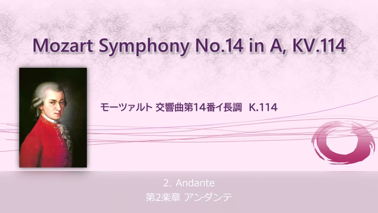 モーツァルト 交響曲第14番イ長調 K.114 W.A.Mozart Symphony No.14 in A major, KV.114 （ソフトウェアシンセサイザーによる演奏）