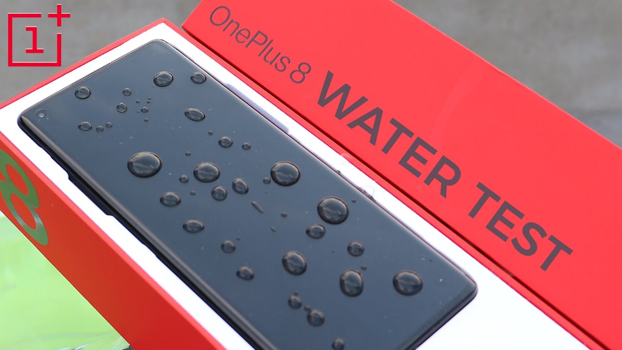 Тест на водонепроницаемость OnePlus 8