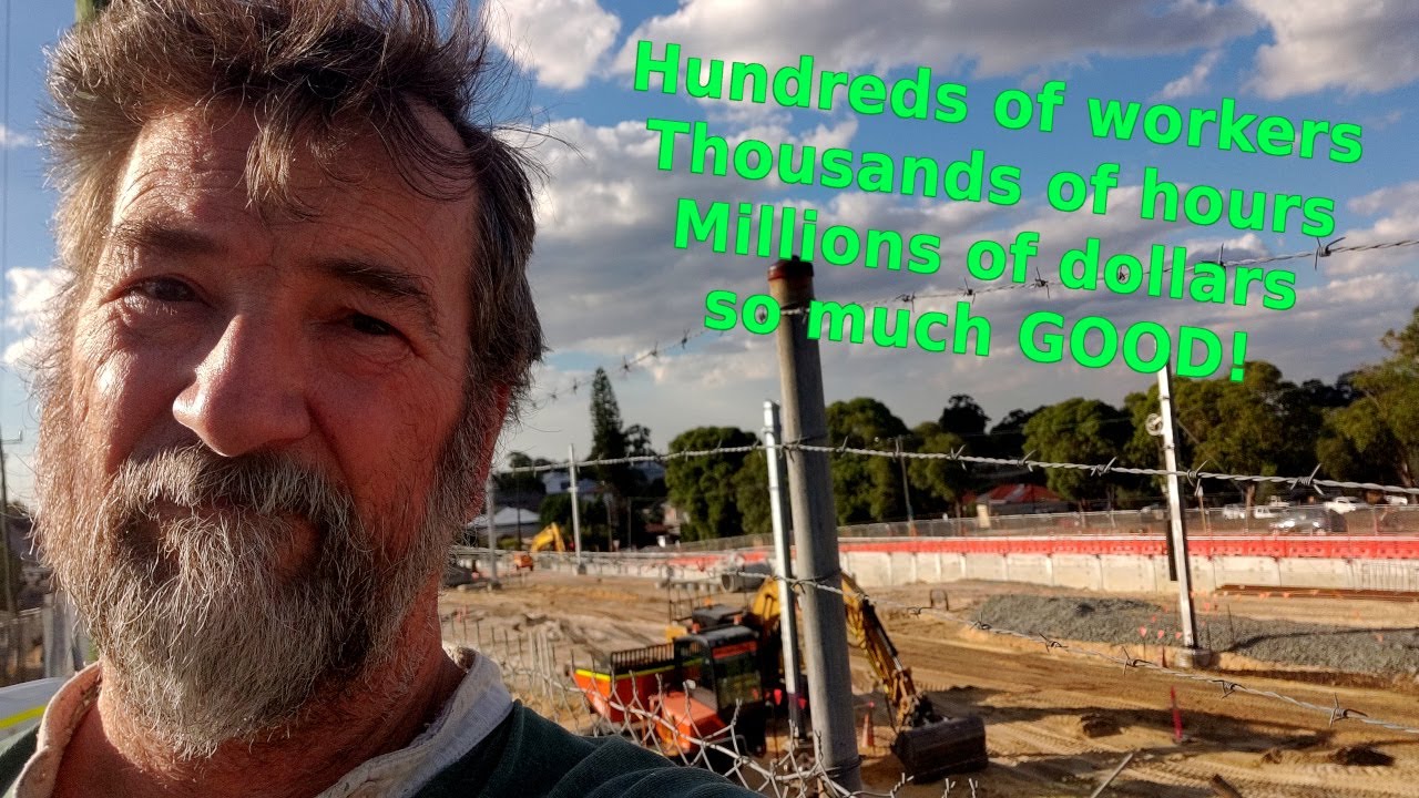 Bayswater station upgrade week 1.