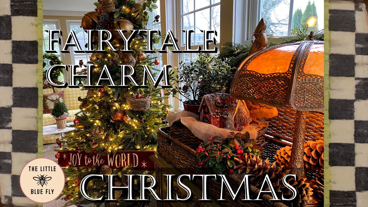 Edible Christmas Tree In The Sunroom! | Old World/Whimsy Fairytale Charm | Christmas 2020