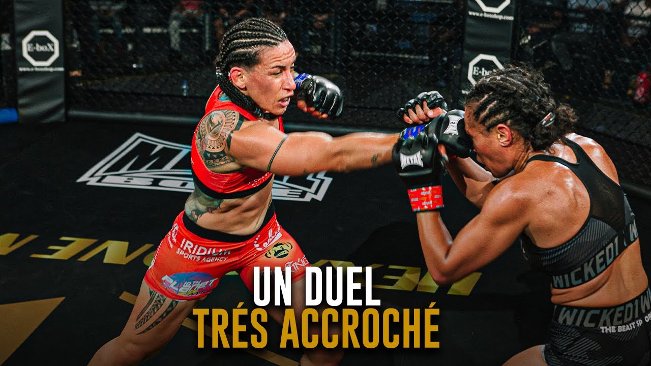 FLORE HANI vs STEPHANIE IELO PAGE (Un combat féroce) | FULL FIGHT | HEXAGONE MMA 1
