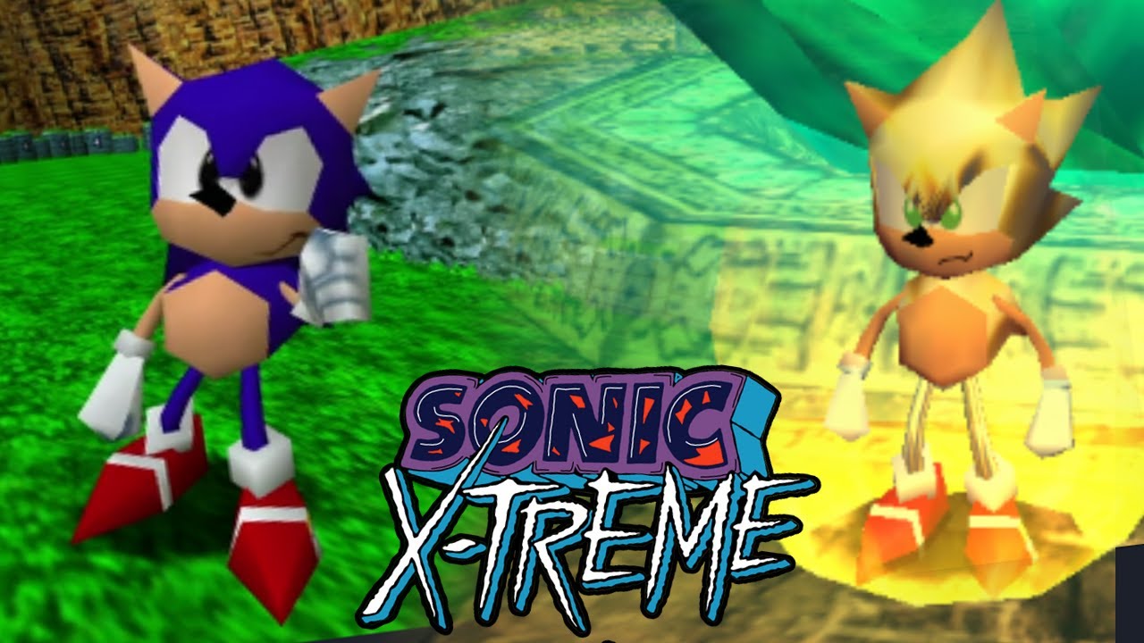 Sonic X-Treme (Project Condor)/Sega Saturn Developer Kit Sonic in Sonic Adventure DX Release