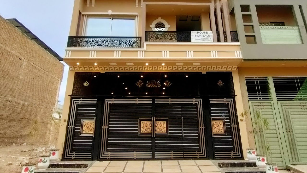 5 Marla Ultra Modern Designer House For Sale in Regi Model Town Peshawar | Luxury House in Pakistan