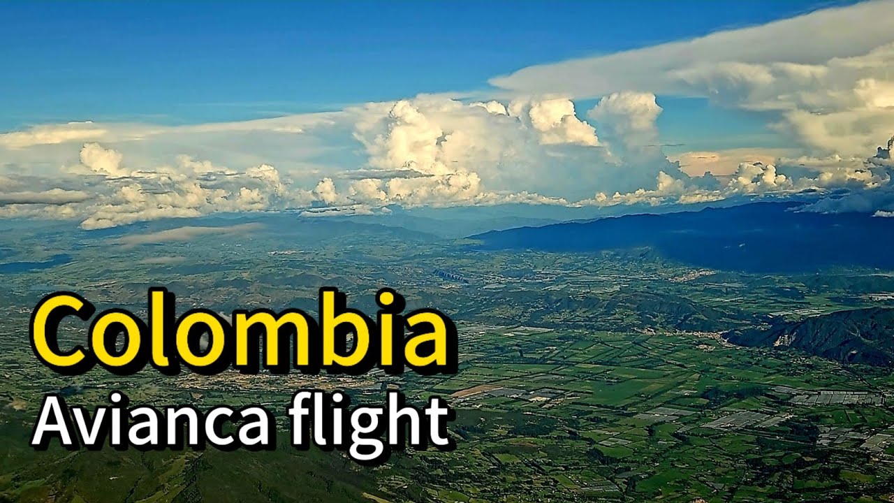 Colombia - Avianca flight from Bogotá to Barcelona #avianca #flight #bogota #barcelona