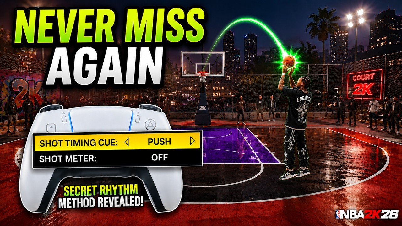 ЛУЧШИЙ СПОСОБ СТРЕЛЯТЬ В NBA 2K26! Полное руководство по ритмичным броскам и секретные советы по ...