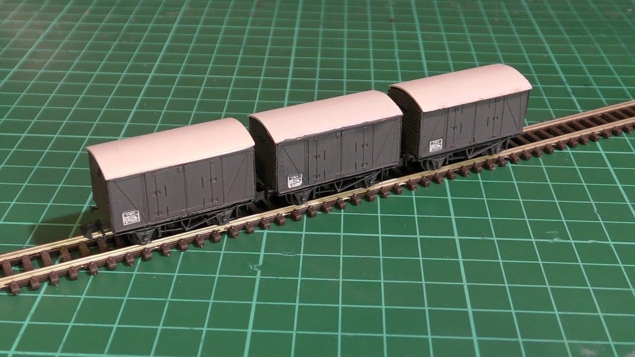 Building an N Gauge Society Wagon Kit - (NGS kit 61)