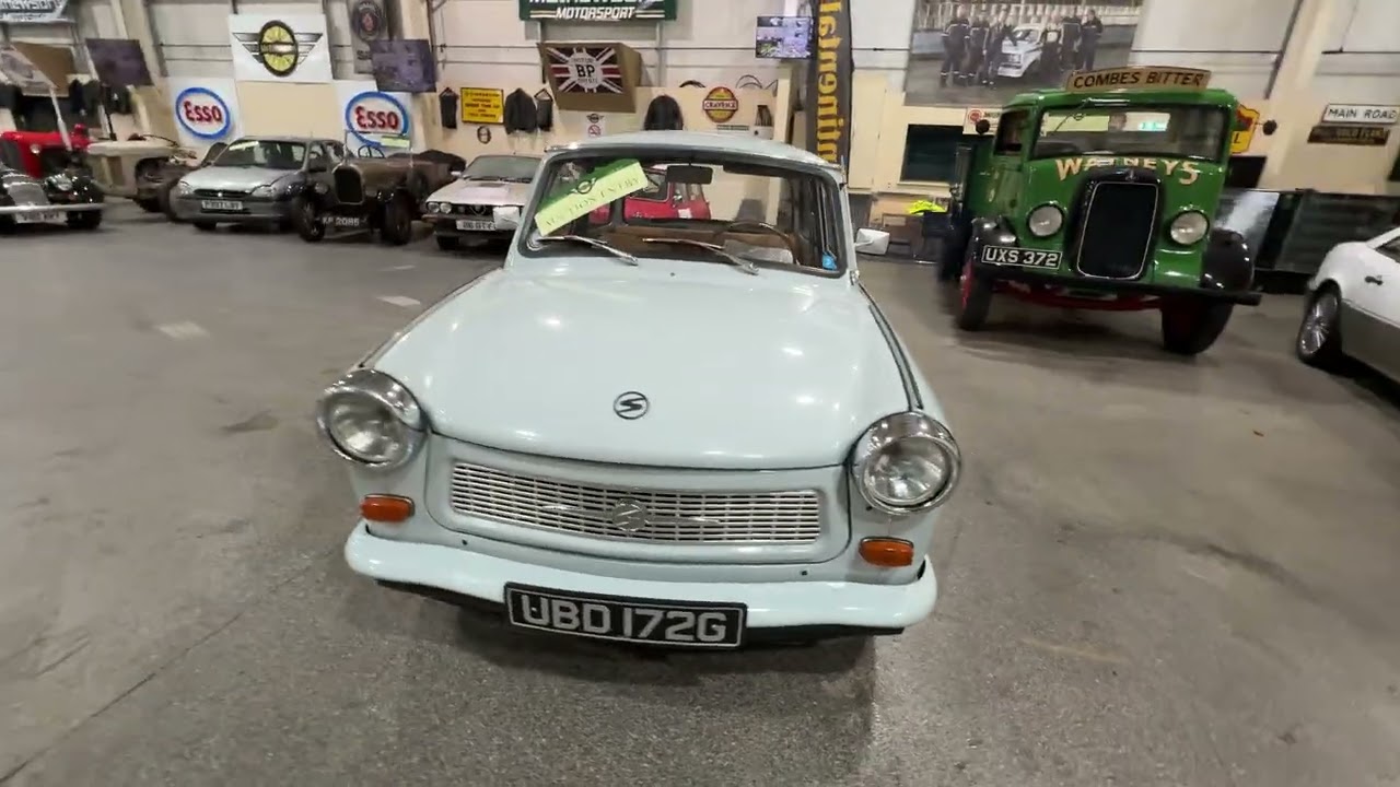 SACHSENRING TRABANT 601 S СЕДАН 1969 ГОДА | MATHEWSONS CLASSIC CARS | АУКЦИОН: 4, 5 и 6 ФЕВРАЛЯ 2...