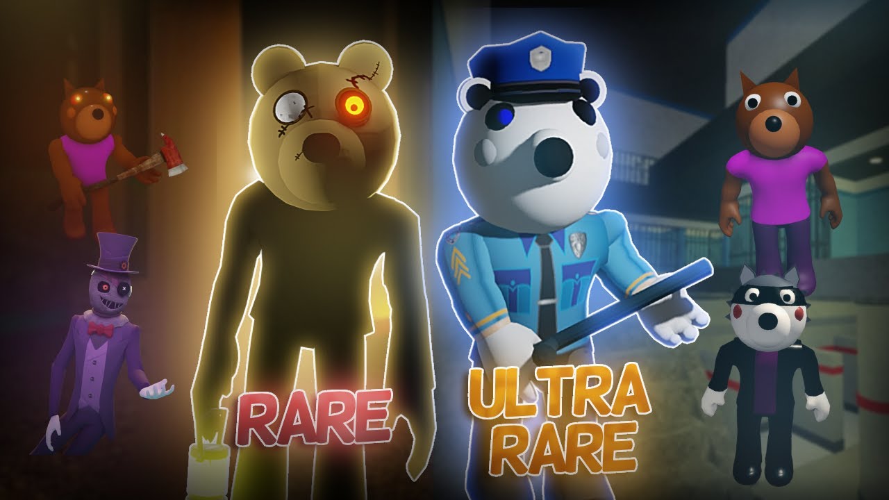 What Are The RAREST SKINS in Piggy? - Roblox Piggy