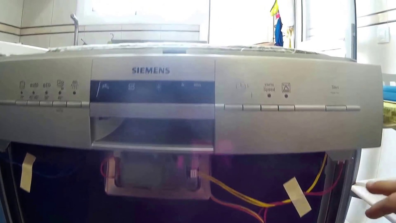 Errores E23, E15 Lavavajillas SIEMENS, BOSH, BALAY
