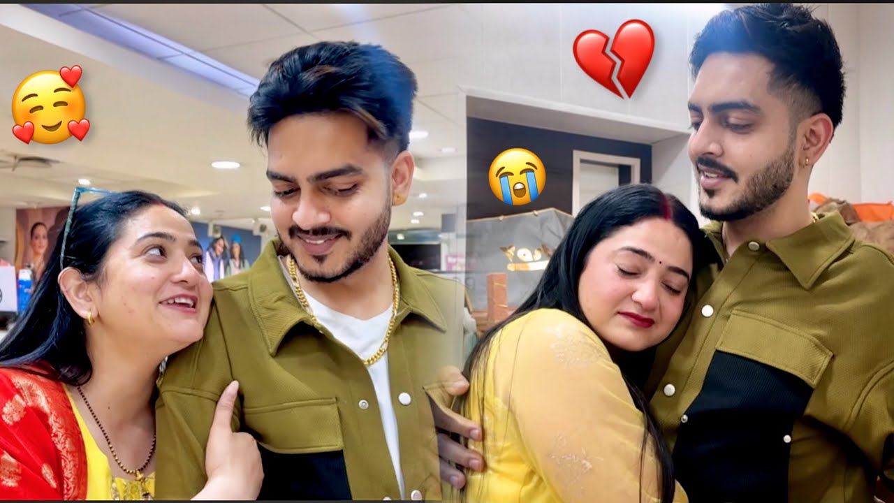 Mai Rone Lagi to Rachit Mujhe Shopping pe Le Aaya ❤️🛍️ Love You Aji 😘 Vlog || Sibbu Giri