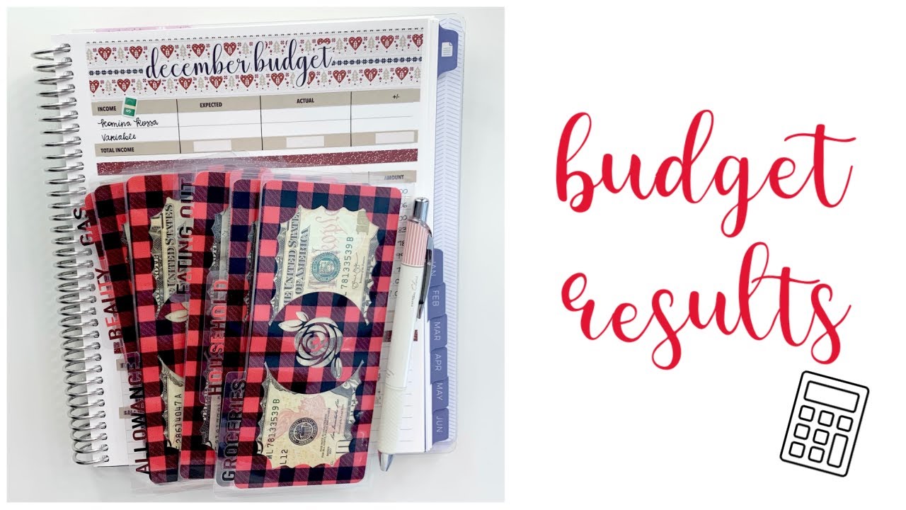 Closing Out My December 2020 Budget - STEP BY STEP! | Budget with Me