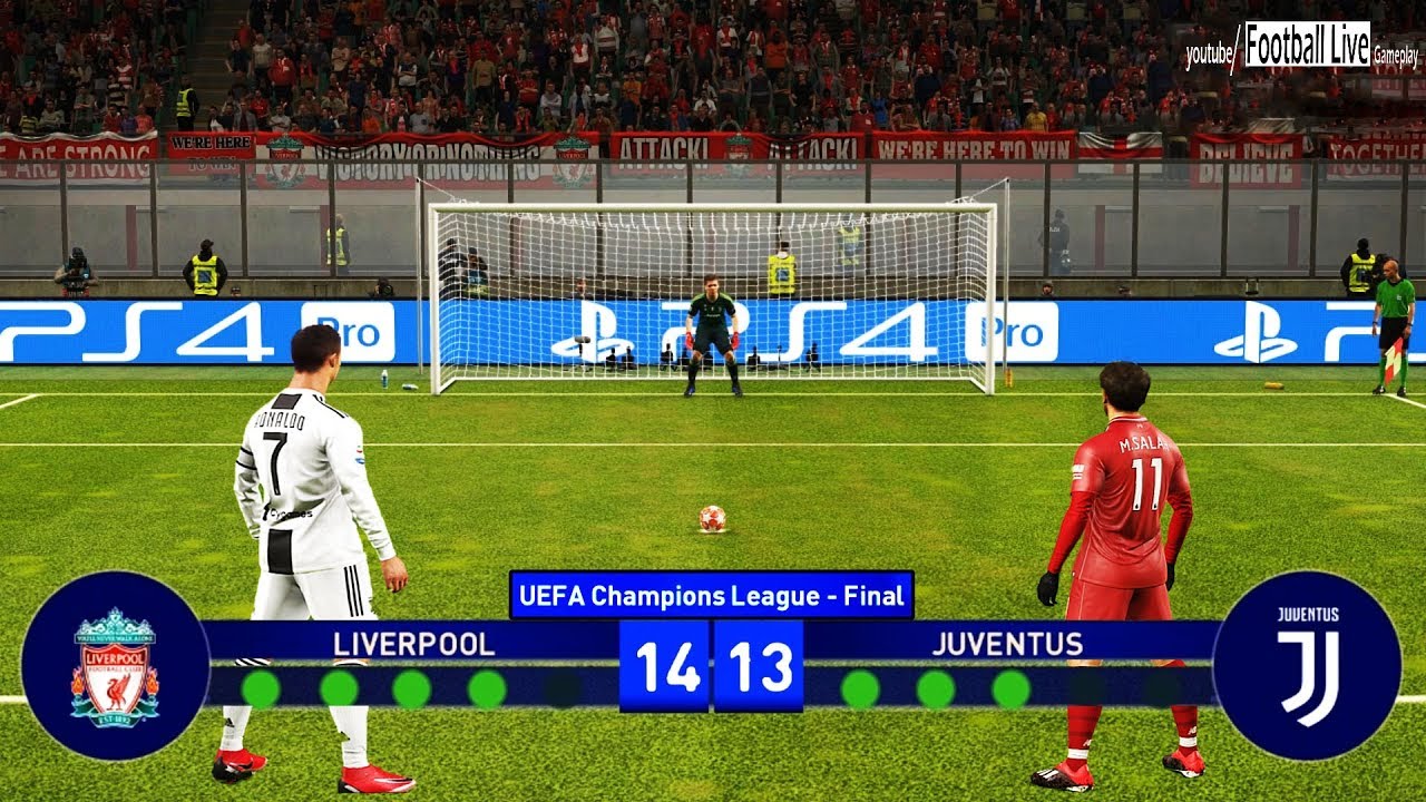 PES 2019 | Ливерпуль — Ювентус | Финал Лиги чемпионов УЕФА (ЛЧ) | Серия пенальти