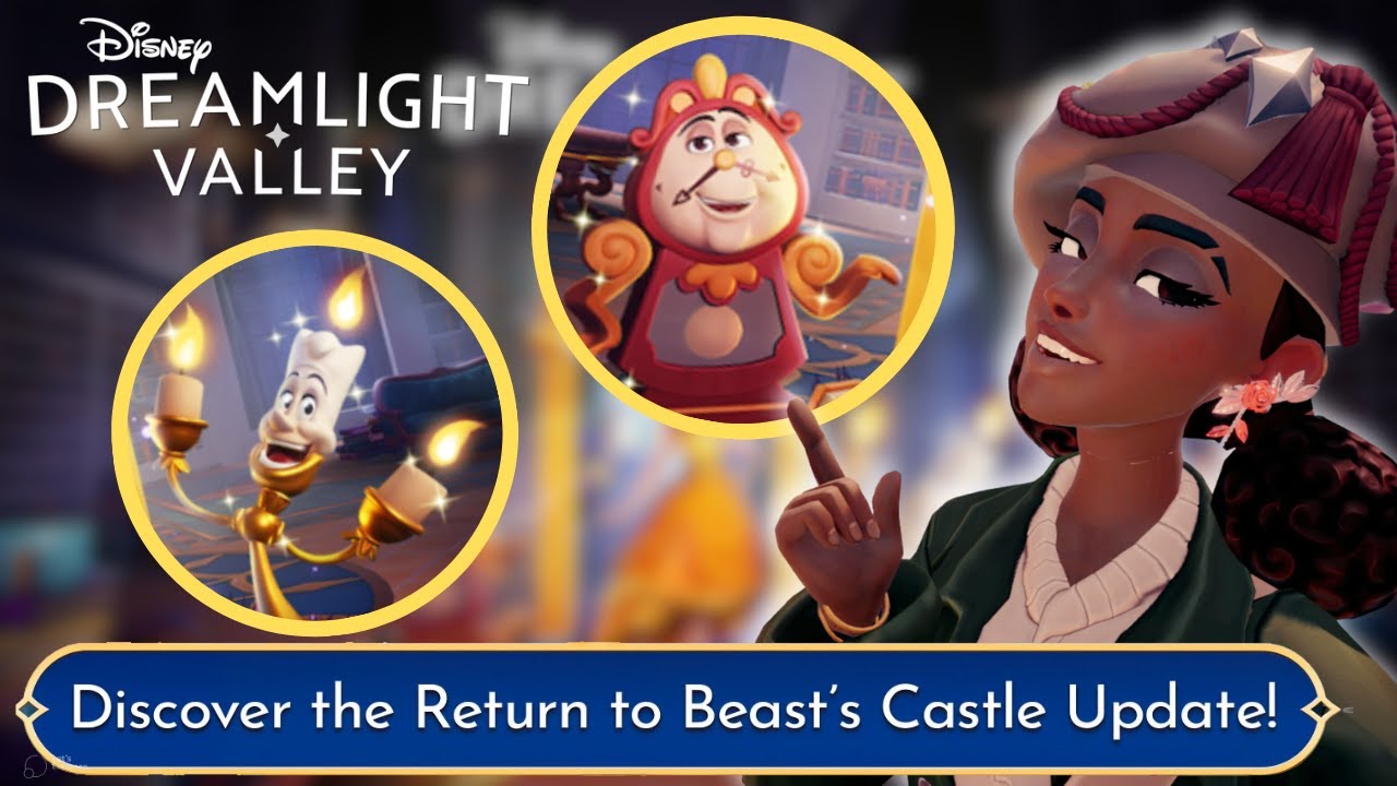 ✨ IM BACK! First LOOK! Return To Beast's Castle Update | Disney Dreamlight Valley
