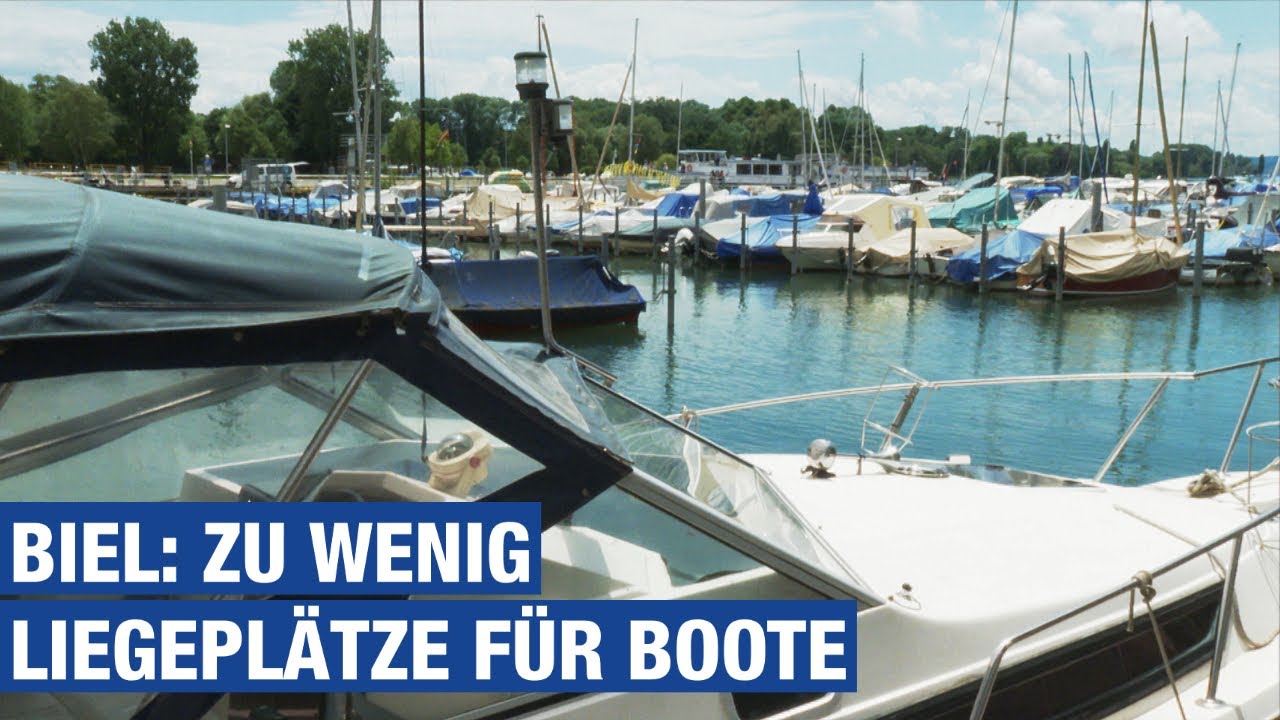 INFO: Biel: Zu wenig Liegepl&auml;tze f&uuml;r Boote / TeleBielingue