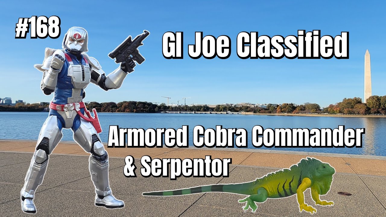 GI Joe Classified (168) Armored Cobra Commander & Serpentor 