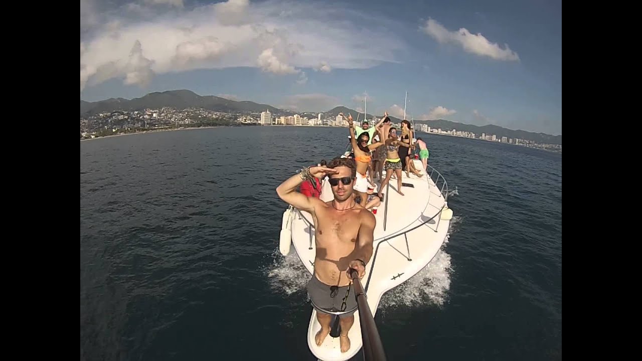 29th Birthday on a Yacht in Acapulco Bay, Mexico