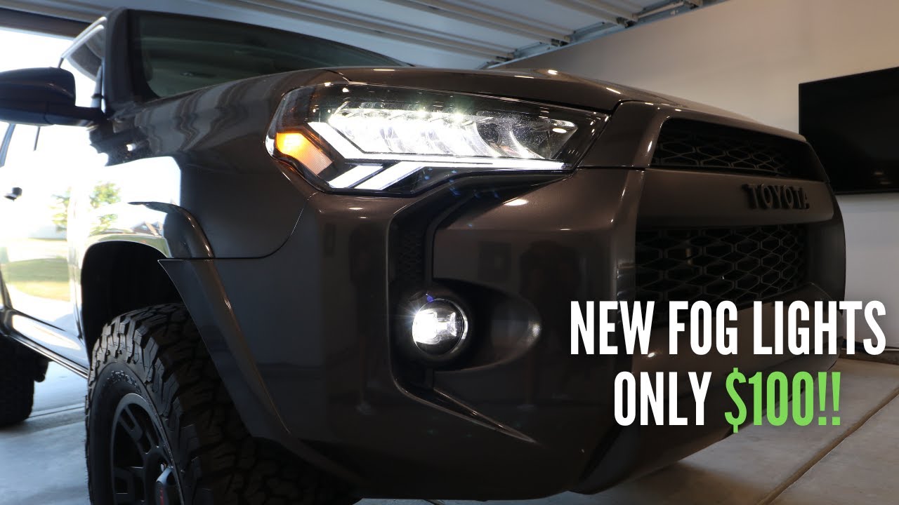 OEM+ Fog Lights for a 5th Gen 4Runner